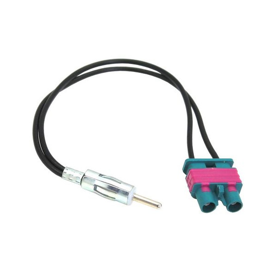 Volvo Aerial Adapter Din Dual Fakra To Standard Aerial (150Mm)