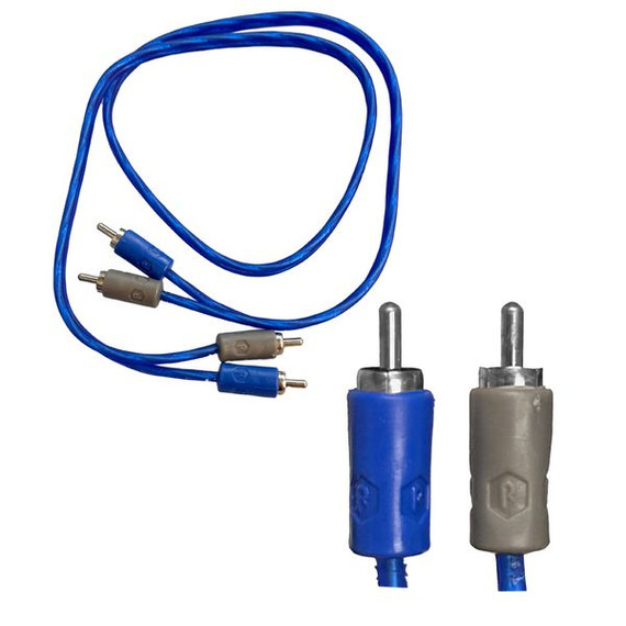 Rca Lead Neon Blue 1 Metre 2 To 2 Rca
