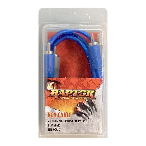 Rca Lead Neon Blue 1 Metre 2 To 2 Rca