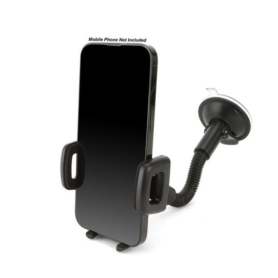 Phone Cradle Window Mount Goose Neck With Adjustable Clamp (39-80Mm)