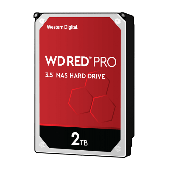 Wd Red Pro 2Tb Nas Hdd 3.5" Sata 64Mb Cache 7200Rpm 5Yrs Wty