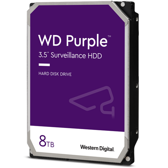 Wd Purple 8Tb Surveillance Hdd 3.5" Sata 128Mb Cache 3Yrs Wty Wd Purple 8Tb Surveillance Hdd 3.5" Sata 128Mb Cache 3Yrs Wty
