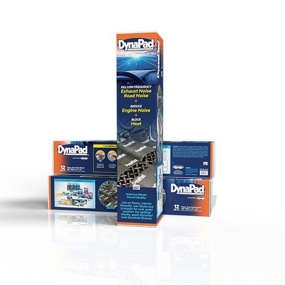 Dynamat Dynapad Sound Deadening And Insulation (810Mm X 1.37M - 1.1 Sqm) 1 Sheet