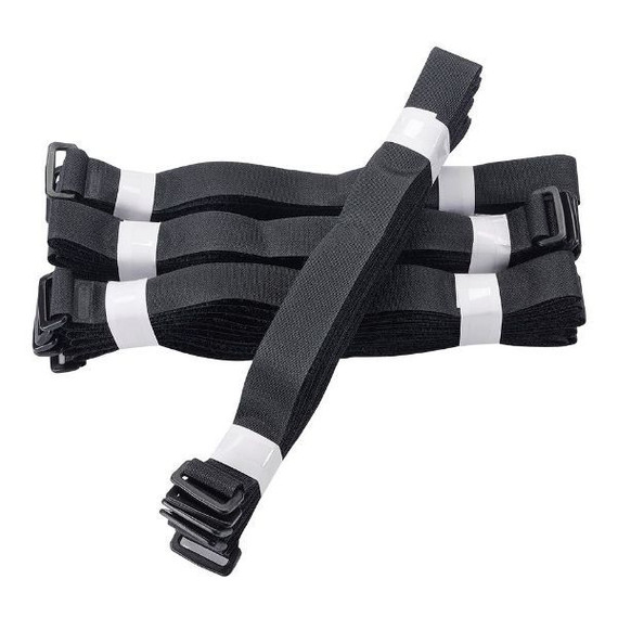 VELCRO VELSTRAP 900mm x 25mm. Reusable Self-Engaging High Strength Strap. Utilising a Buckle for Optimum Tensioning. Fast & Easy Engagement & Release. Easy Cable Management. Sold Per Strap. Black