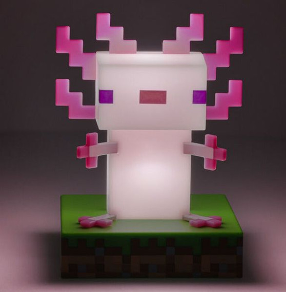 Minecraft Axolotl Icon Light