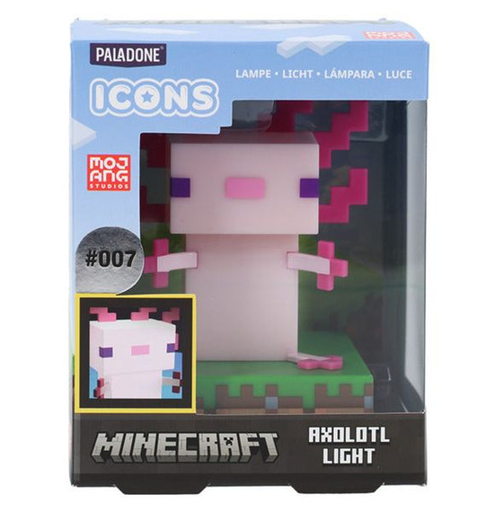 Minecraft Axolotl Icon Light