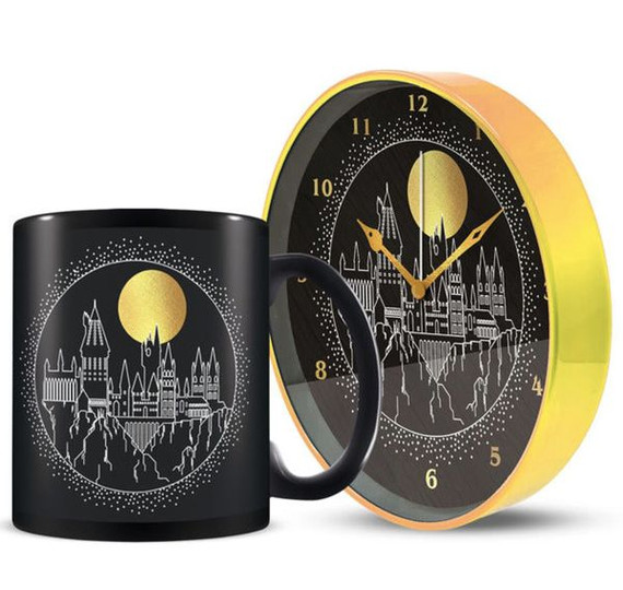 Harry Potter Golden Moon Clock Set
