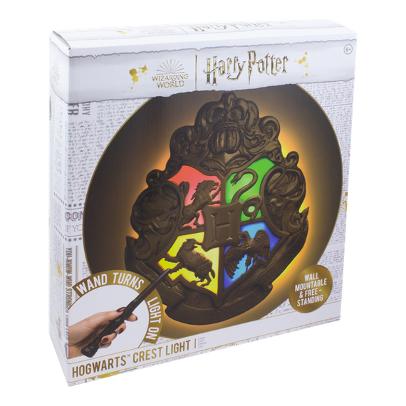 Harry Potter Crest Light with Wand Remote