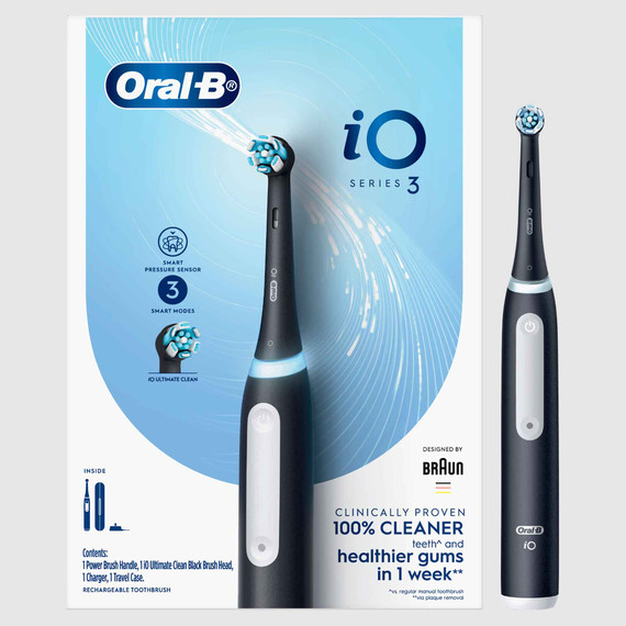 Oral B Electric Toothbrush iO 3 Series Black Onyx