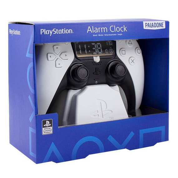 PlayStation PS5 Controller Alarm Clock Blue Base