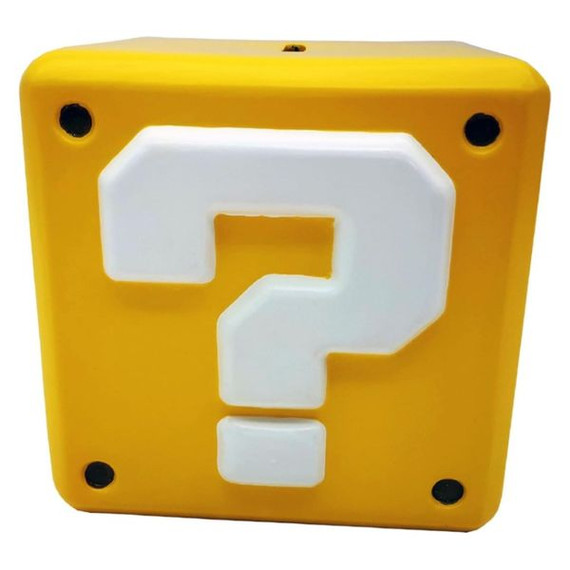 Super Mario Question Mark Block Money Box