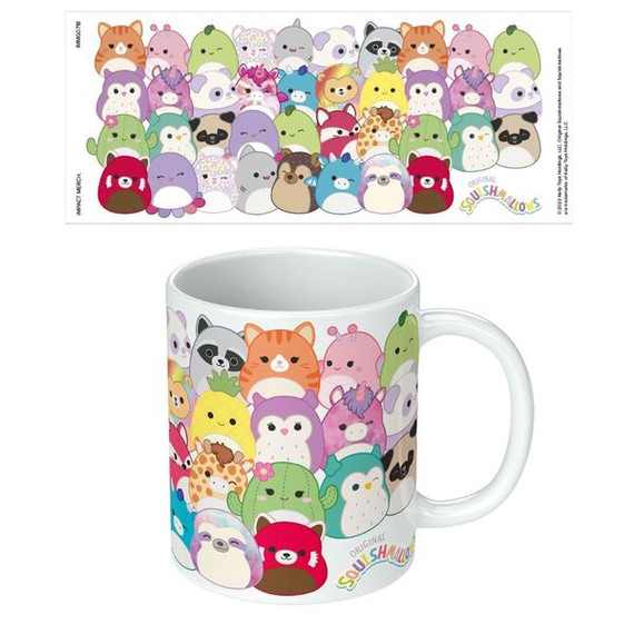 Squishmallows Squish Squad White Mug