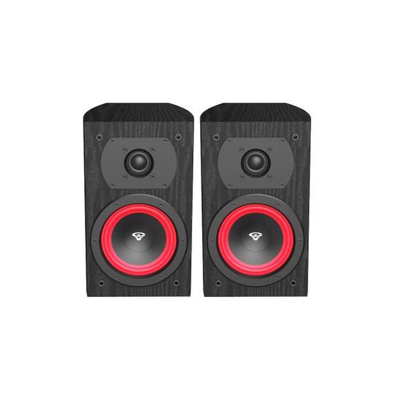 Cerwin Vega La Series Home Audio 4" 2-Way Bookshelf Speaker Pair Black