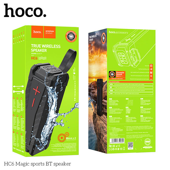 Hoco 20W Premium Bluetooth Speaker (HC6) - Blue