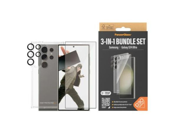PanzerGlass 3-in-1 Bundle - Samsung GS24 Ultra