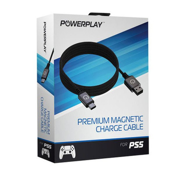 PowerPlay PS5 Premium Magnetic Charge Cable / Blue