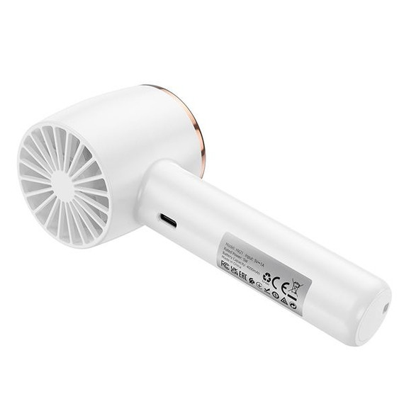 Hoco Portable Electric Fan w/ Handheld & Desktop Stand (HX21) Hoco Portable Electric Fan w/ Handheld & Desktop Stand (HX21)