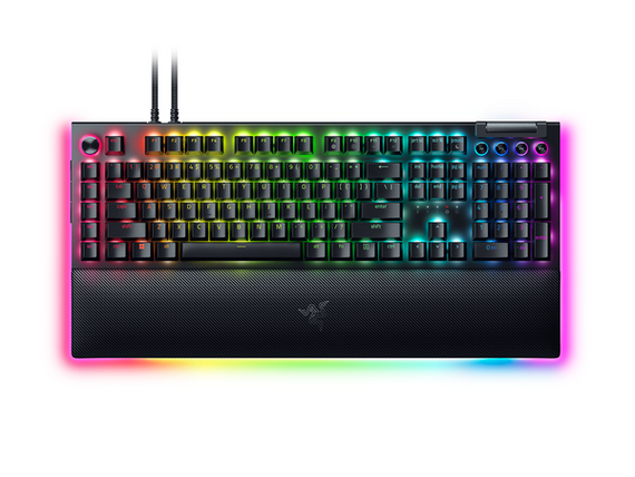 Razer Blackwidow V4 Pro - Mechanical Gaming Keyboard (Yellow Switch) - Us Layout - Frml