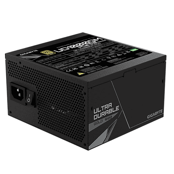 Gigabyte Gp-Ud1000Gm Pg5 1000W Pcie 5.0 80 Plus Gold Certified Fully Modular Power Supply