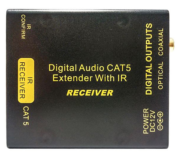 ARCO Digital Audio Extender with IR Over Single Cat5e/6. Up to 200m Range.   