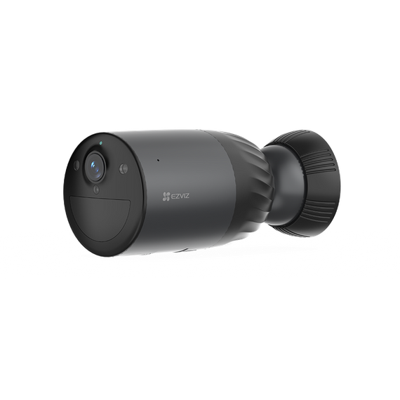 EZVIZ 8MP (4K UHD) WireFree WiFi IP65 Outdoor Security Camera. 10400mAh Battery, Colour Night Vision, Two-Way Talk, H.264/265, Active Defence Siren, Smart Human Detect, Supports Up to 512 MicroSD