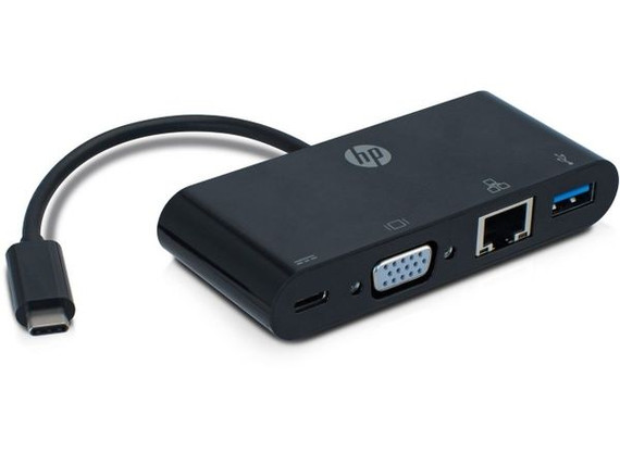 HP USB C to VGA/USB C/USB A/LAN