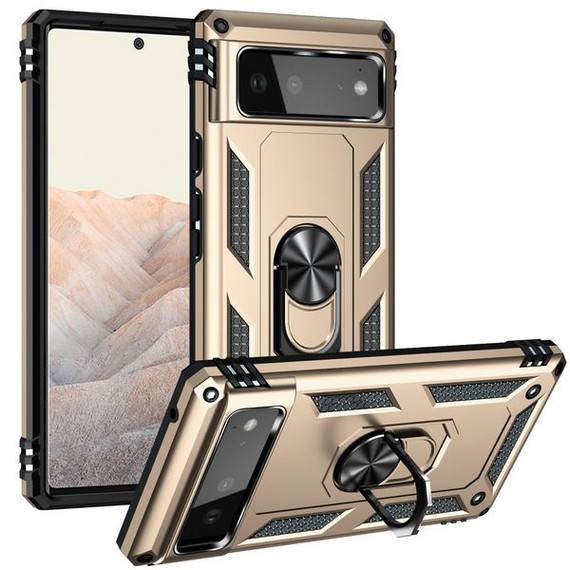 Google Pixel 6      Military Armour Case    Gold