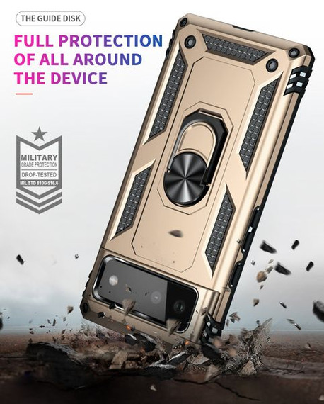 Google Pixel 6      Military Armour Case    Gold