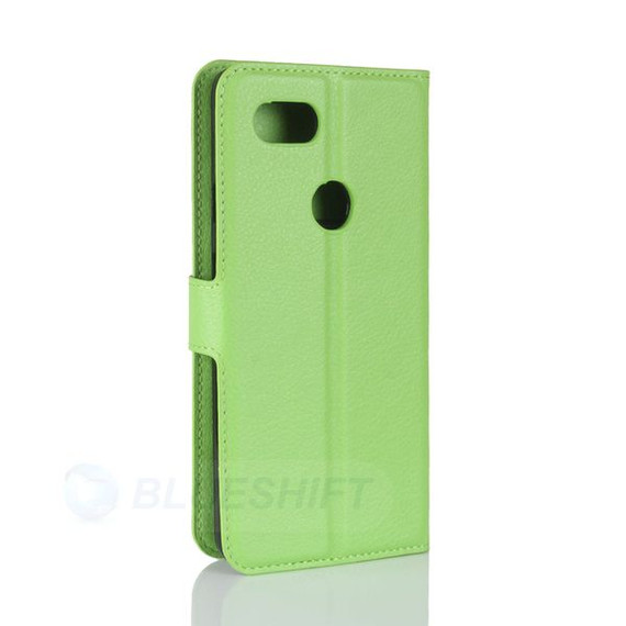 Google Pixel 2 Xl      Pu Wallet Case    [Green]