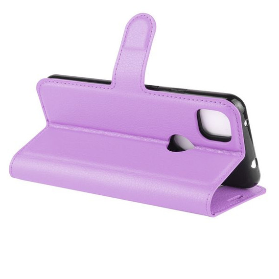 Google Pixel 4A 4G      Pu Wallet Case    [Purple]