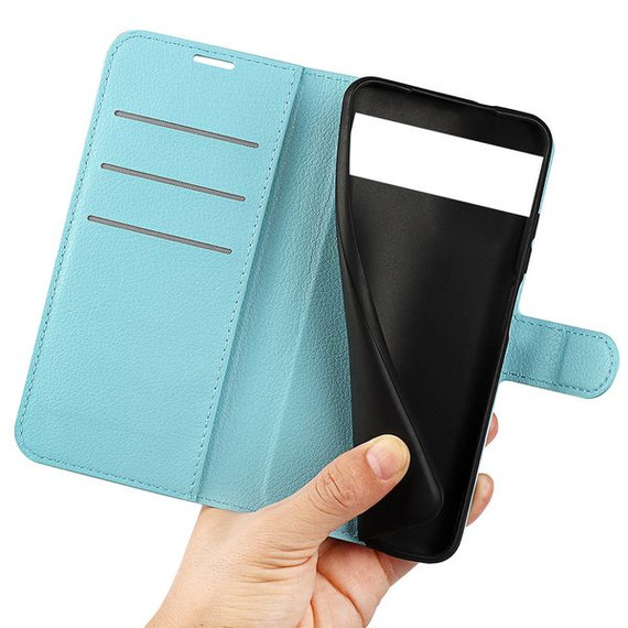 Google Pixel 7 Pro      Pu Wallet Case    [Lightblue]