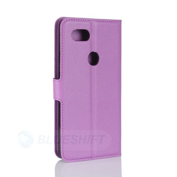 Google Pixel 2 Xl      Pu Wallet Case    [Purple]