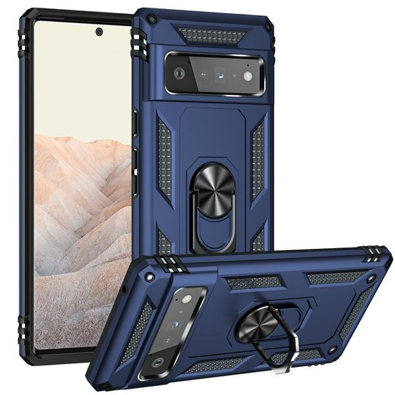 Google Pixel 6 Pro      Military Armour Case    Navy