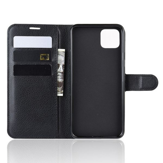 Google Pixel 4      Pu Wallet Case    [Black]