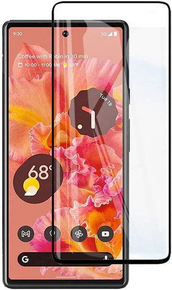 Google Pixel 7 Premium Full Cover Glass Screen Protector Black Google Pixel 7 Premium Full Cover Glass Screen Protector Black