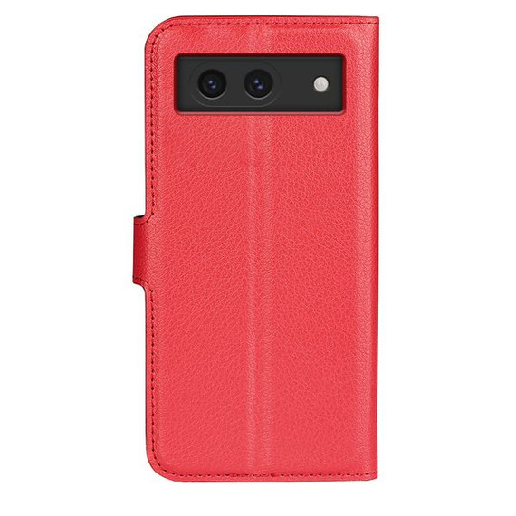 Google Pixel 8A      Pu Wallet Case    [Red]