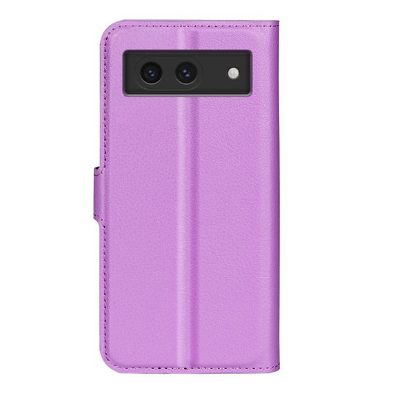 Google Pixel 8A      Pu Wallet Case    [Purple]