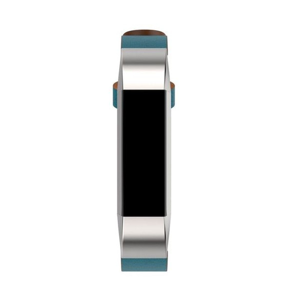 Fitbit Alta HR      PU Leather Strap   Blue