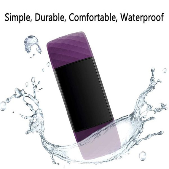 Fitbit Charge 3      Silicone Strap   Purple