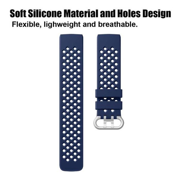 Fitbit Charge 3      Silicone Strap   Navy
