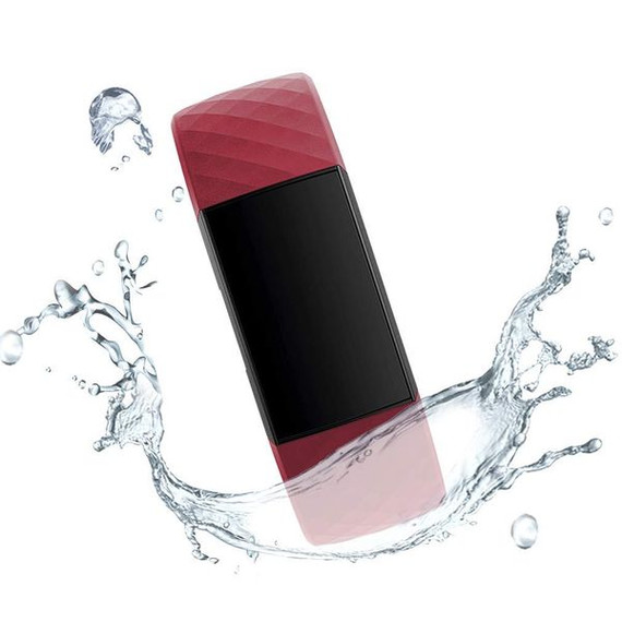 Fitbit Charge 3      Silicone Strap   Maroon