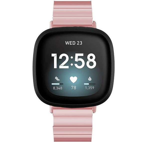 Fitbit Versa 3      Stainless Steel Strap   RoseGold