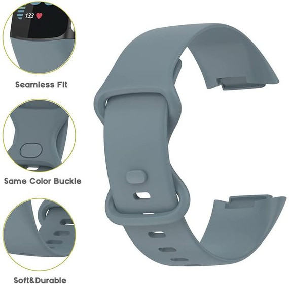 Fitbit Charge 5 Silicone Strap SteelBlue Fitbit Charge 5 Silicone Strap SteelBlue
