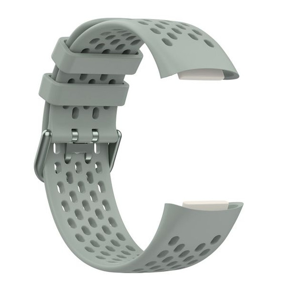 Fitbit Charge 6      Silicone Strap   Grey