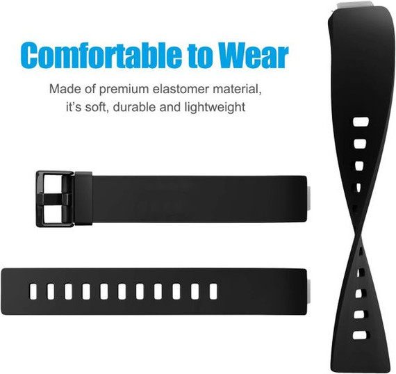 Fitbit Inspire 3      Silicone Strap   Black