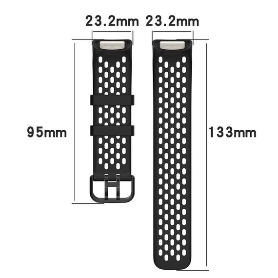Fitbit Charge 5      Silicone Strap   Navy