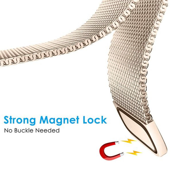 Fitbit Inspire 3      Milanese Loop Strap   Gold