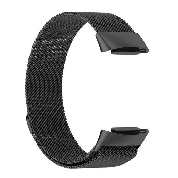 Fitbit Charge 6      Milanese Loop Strap   Black
