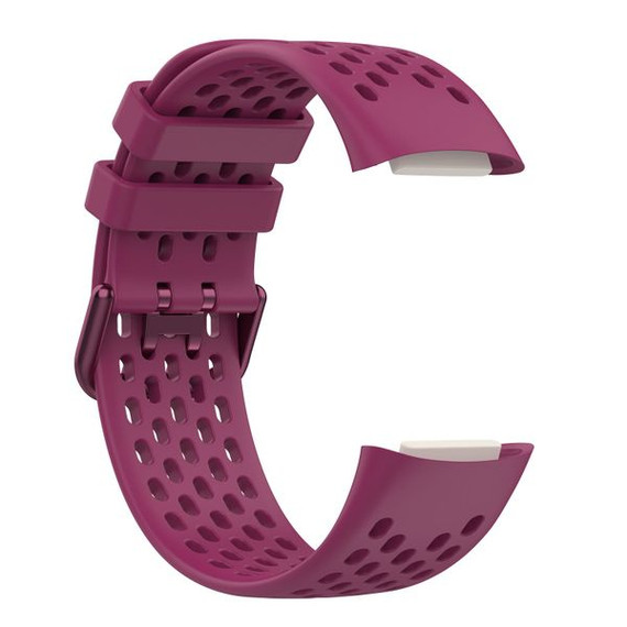 Fitbit Charge 6      Silicone Strap   Maroon