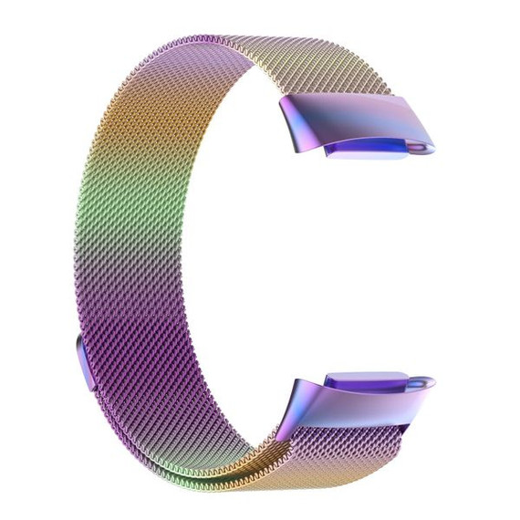 Fitbit Charge 5 Milanese Loop Strap Rainbow Fitbit Charge 5 Milanese Loop Strap Rainbow